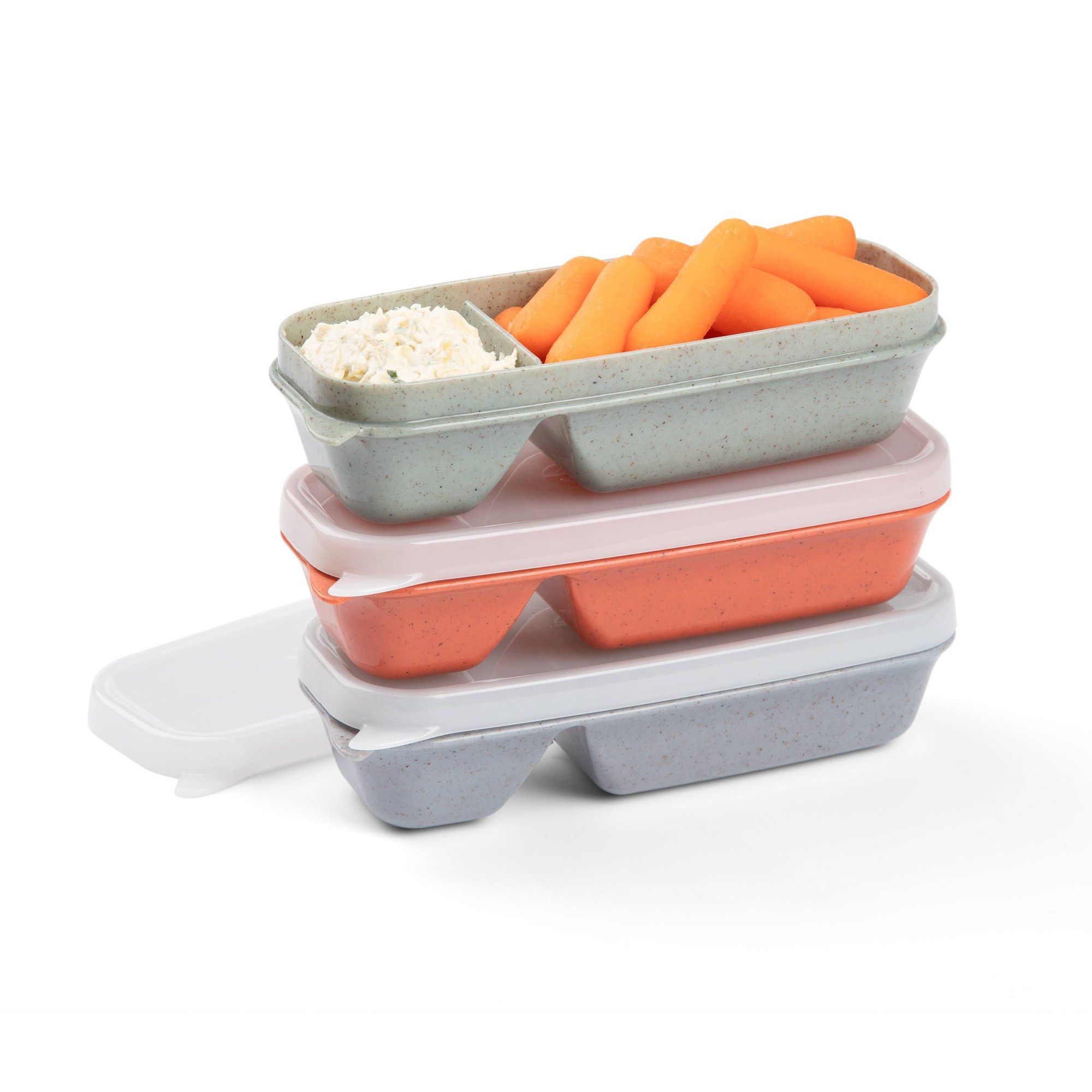 Food Storage Meal Prep - Lekvrije snack- en dipsausvoedselcontainer met veilig