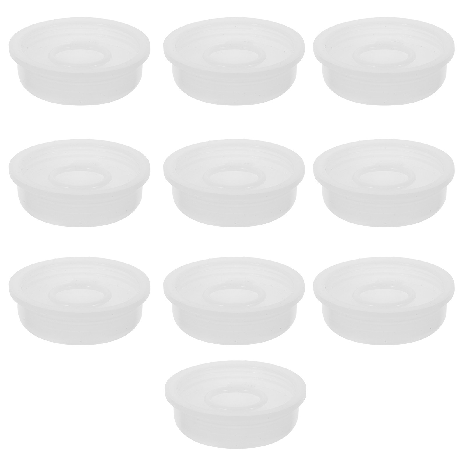 Food Storage With Lids - 10 Stuks Plastic Chemische Opslag Emmer