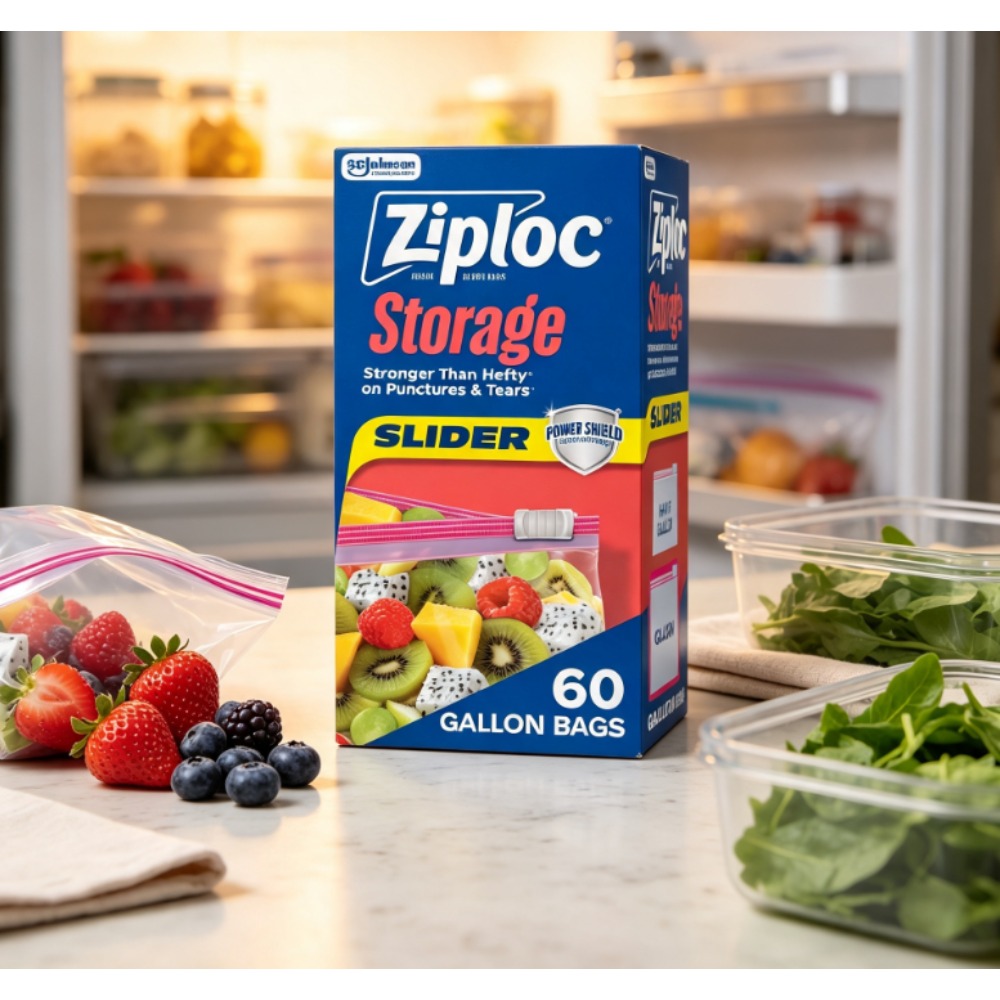 Food Storage Ziploc - Ziploc ® Merk Voedselopslag Schuifzakken, Power
