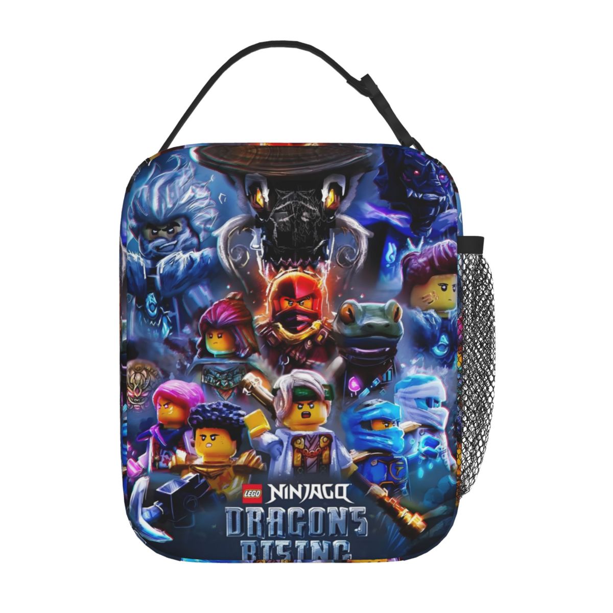 Food Storage Bag Organizer - Aangepaste N-Ninjago Hero Team herbruikbare lunchboxen