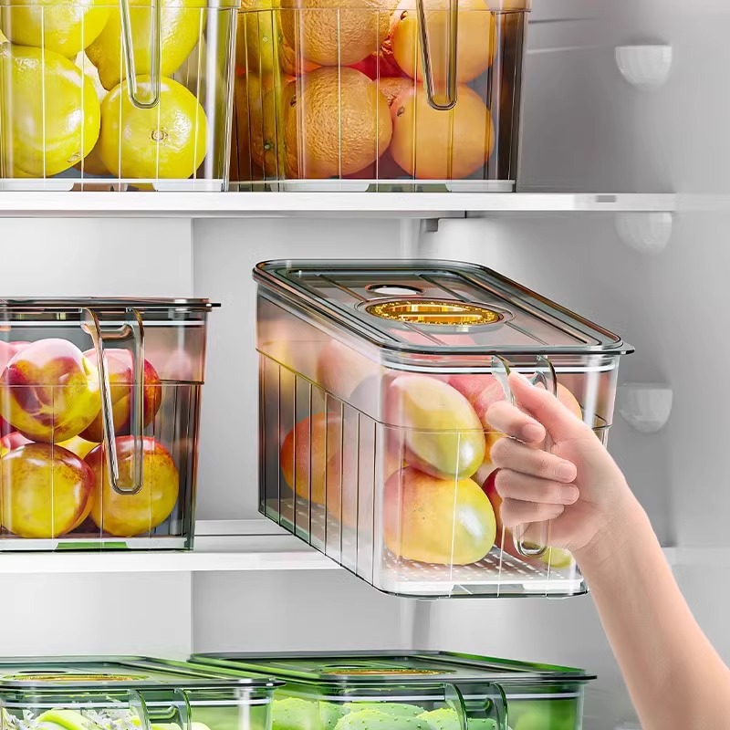 Food Storage And Preservation - Koelkast sorteren opbergdoos, eieren, fruit en