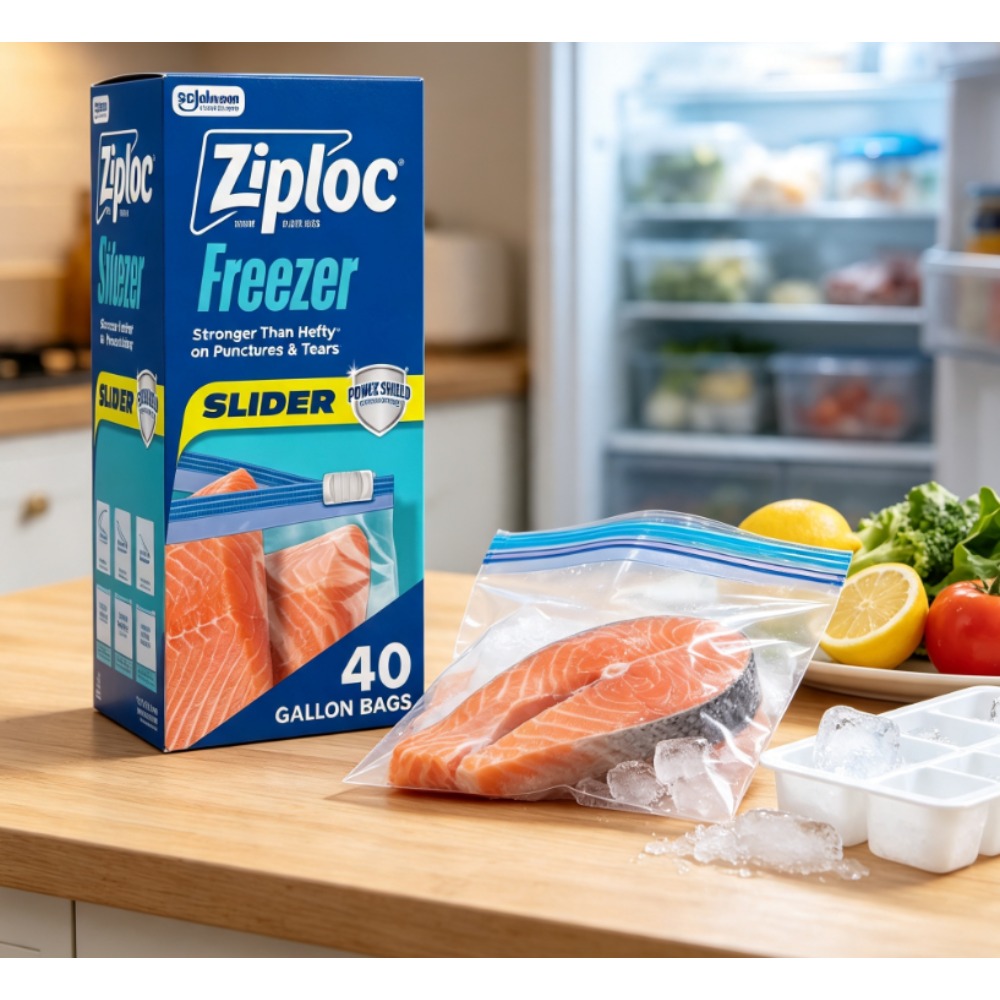 Food Storage Ziploc - Ziploc Brand Slider Gallon Vrieszakken voor