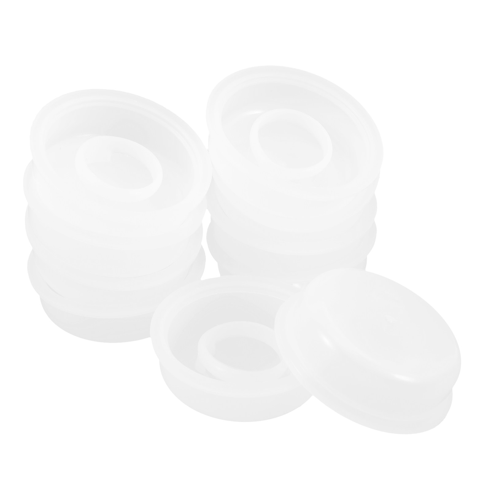 Food Storage With Lids - 10 stuks plastic deksels voor chemische