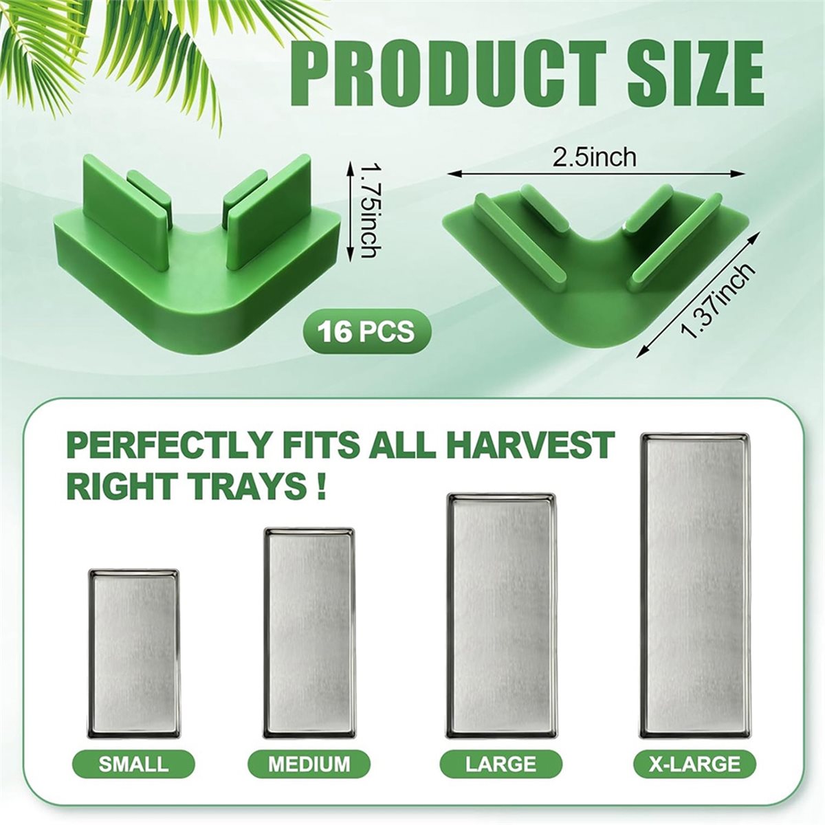 NIEUW 16-delige dienbladstapel - Food Storage Freeze Dried recensie en prijs