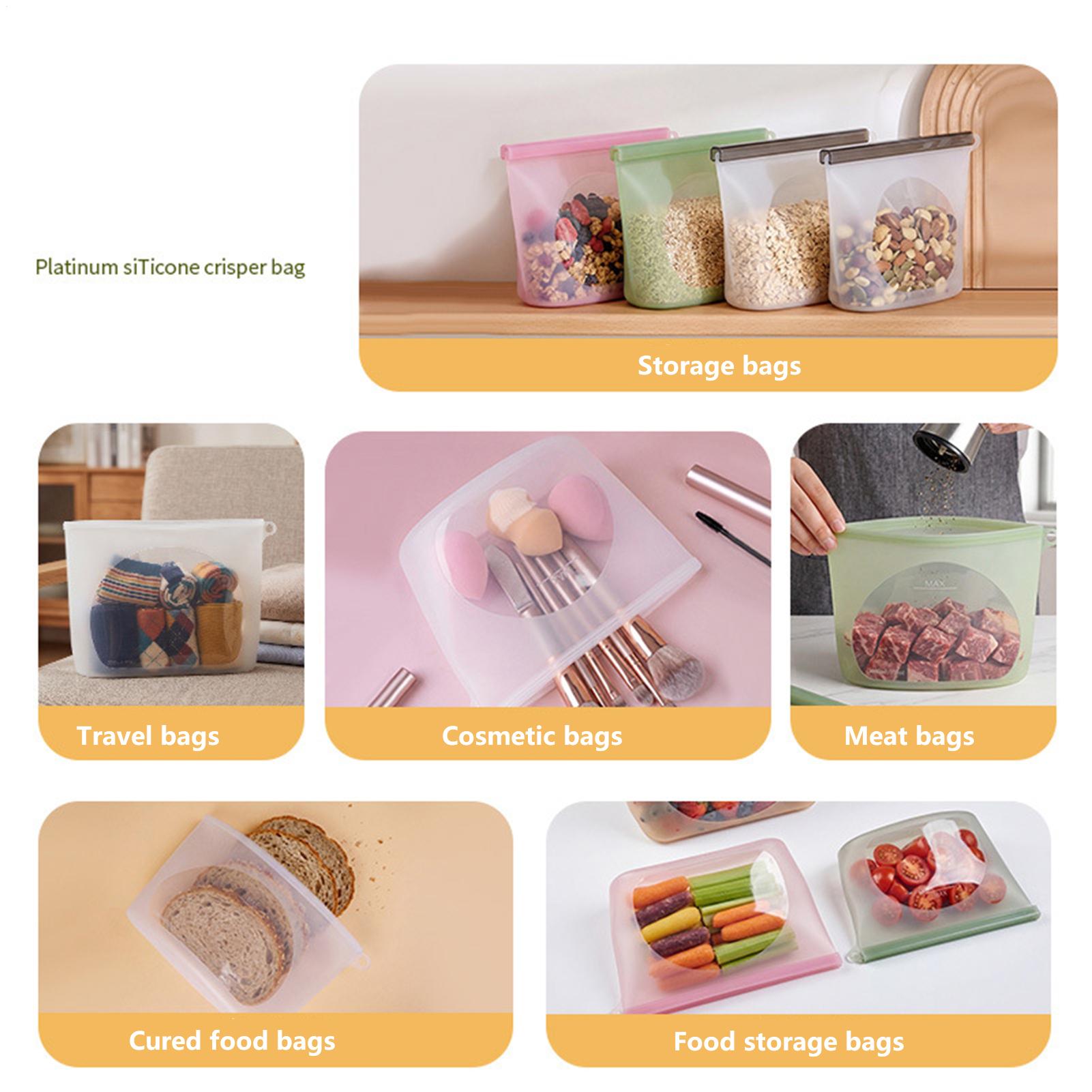 Herbruikbare voedselbewaarzakk - Food Storage Ziploc recensie en prijs
