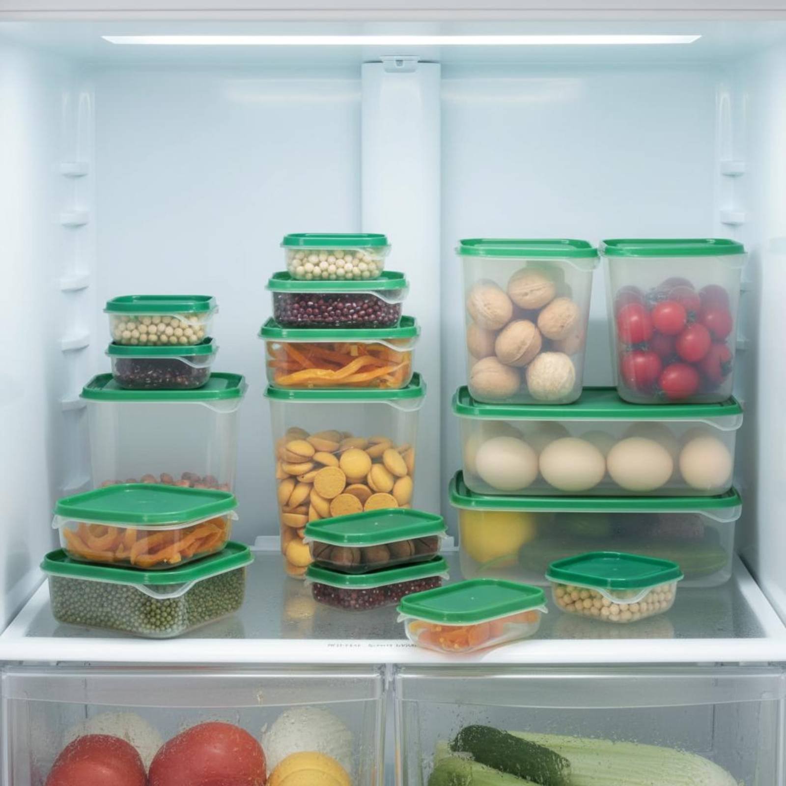 17-delige koelkast opbergbox s - Food Storage With Lids recensie en prijs