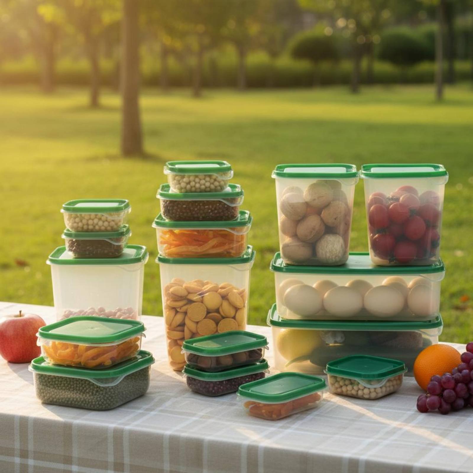 17-delige koelkast opbergbox s - Food Storage With Lids recensie en prijs