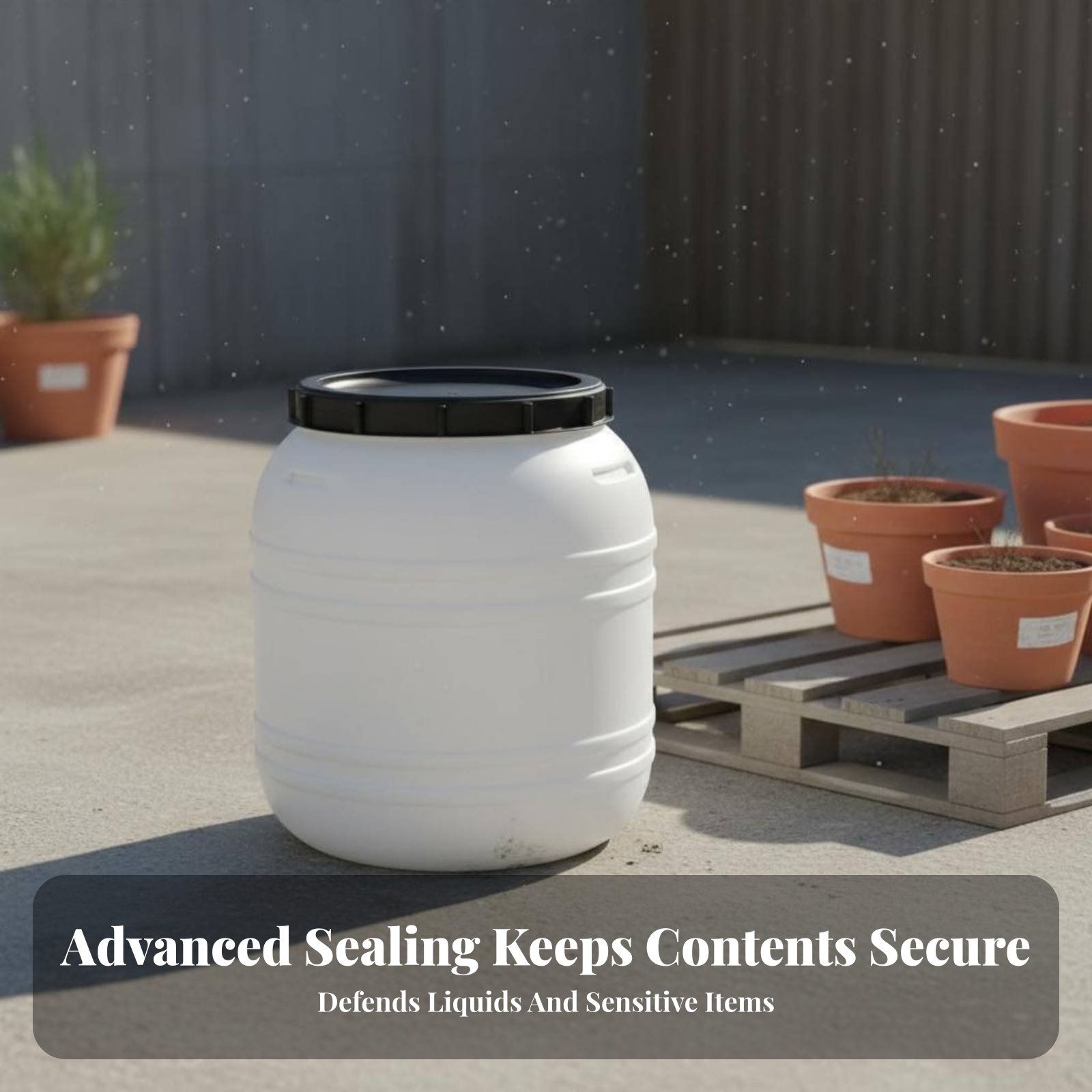 Voedselveilige kunststofvat me - Food Storage With Lids recensie en prijs
