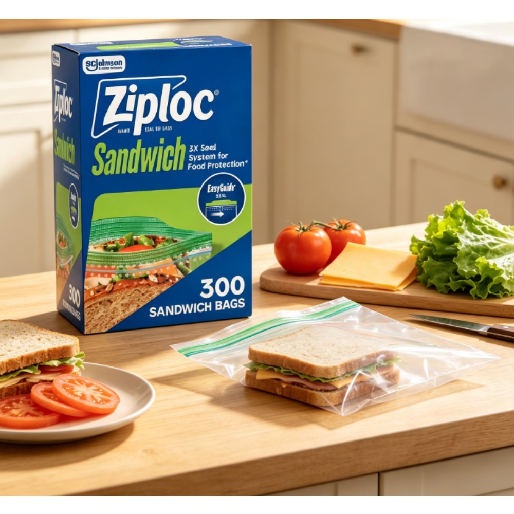 Ziploc ®   Merk Sandwichzakjes - Food Storage Ziploc recensie en prijs