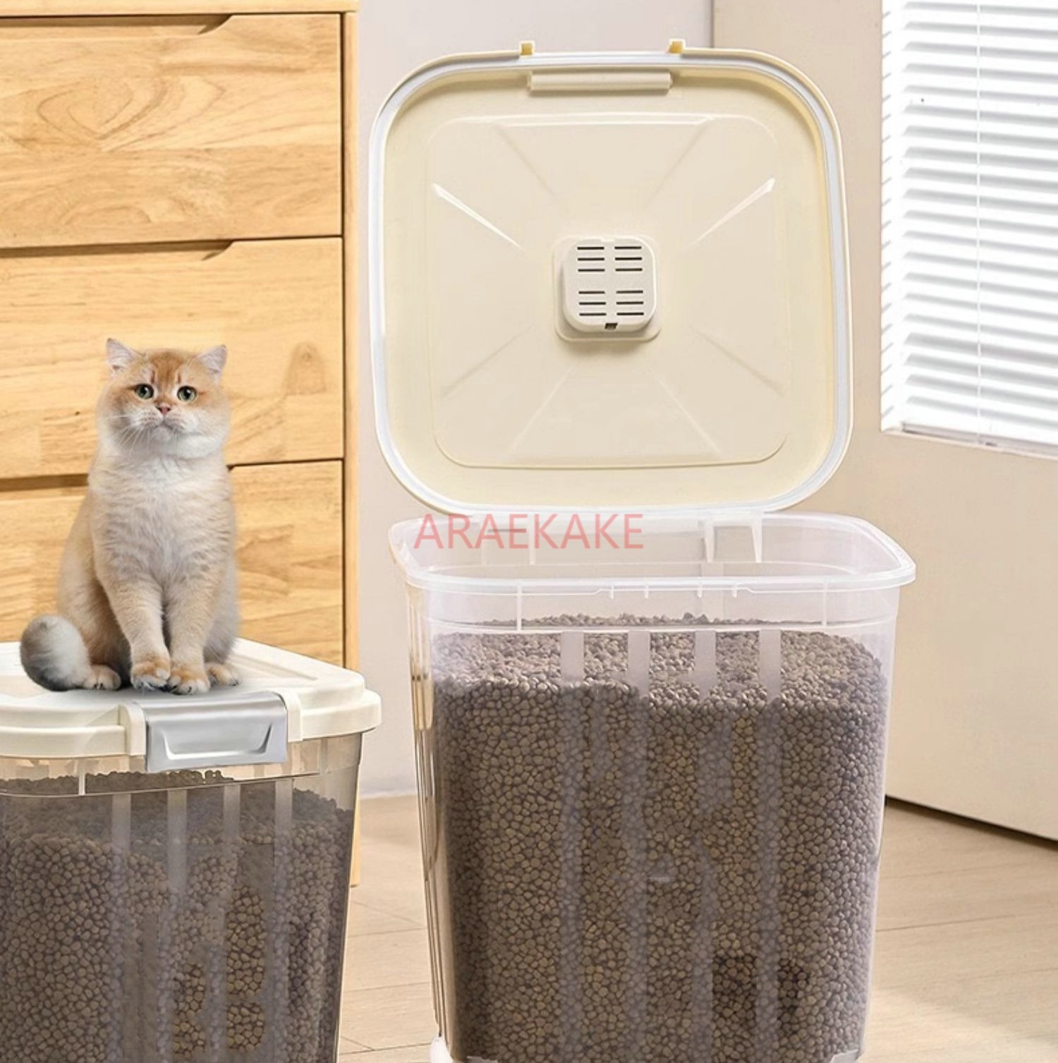Kat Voedsel Opslag Emmer, Hond - Food Storage Freeze Dried recensie en prijs