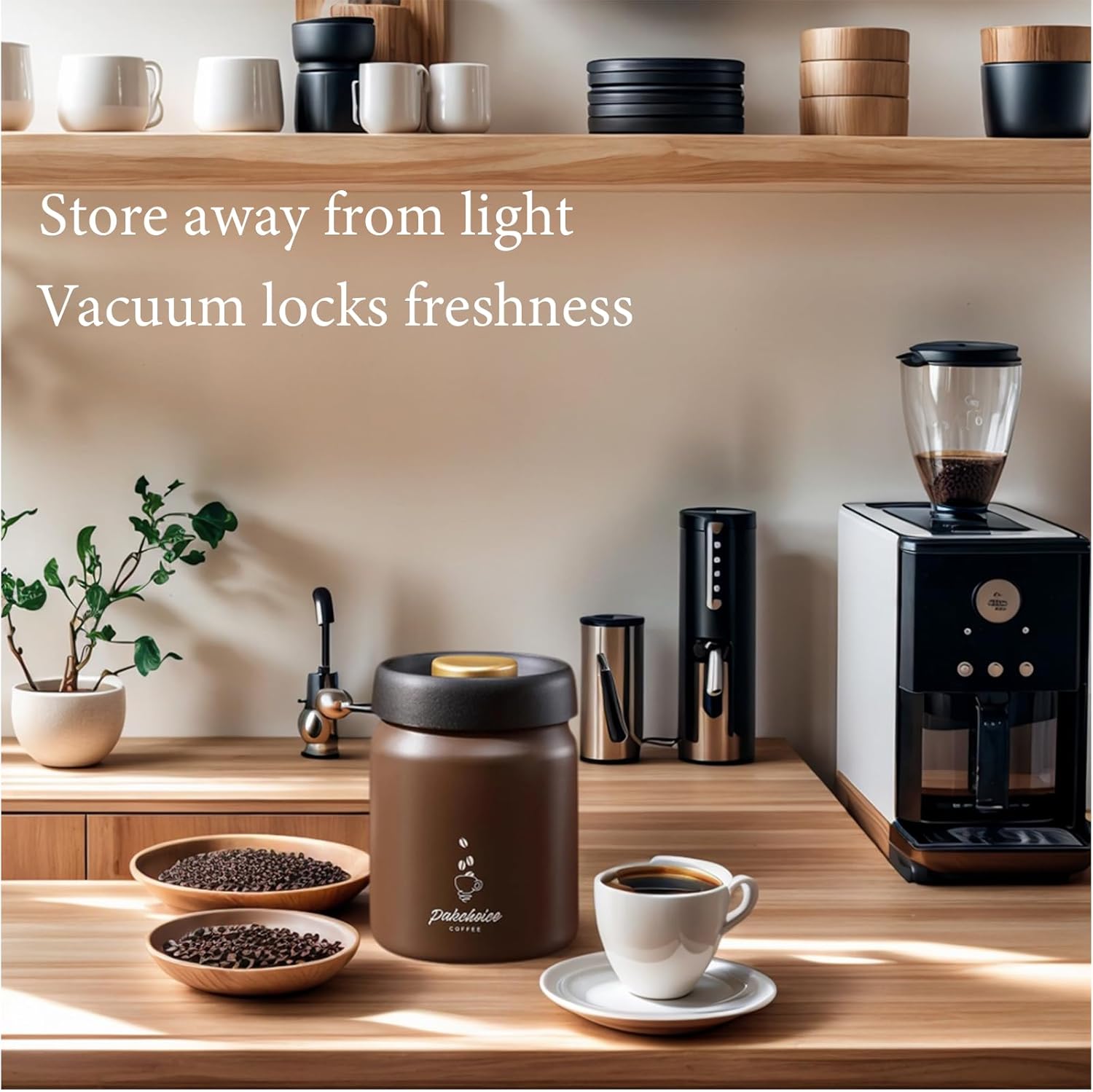 Vacuüm koffiebonen bewaardoos  - Food Storage Vacuum Containers recensie en prijs