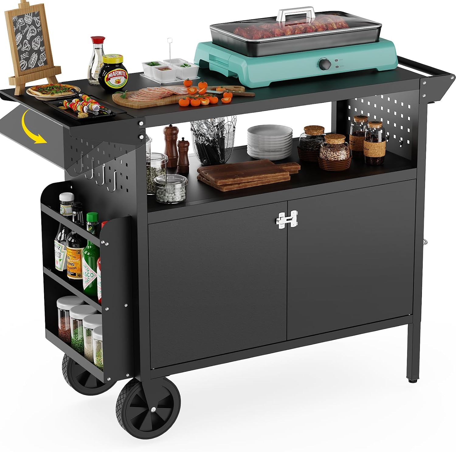 Buitenkeuken op wielen met opb - Food Storage And Preservation recensie en prijs