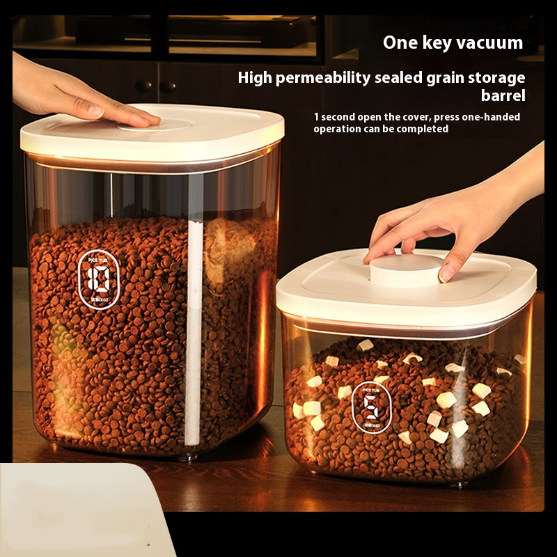 Opbergemmer voor kattenvoer, v - Food Storage Vacuum Containers recensie en prijs