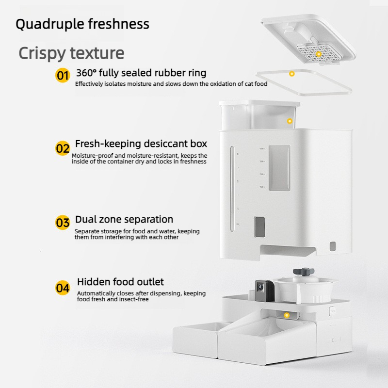 Automatische Huisdierenvoeder- - Food Storage Freeze Dried recensie en prijs