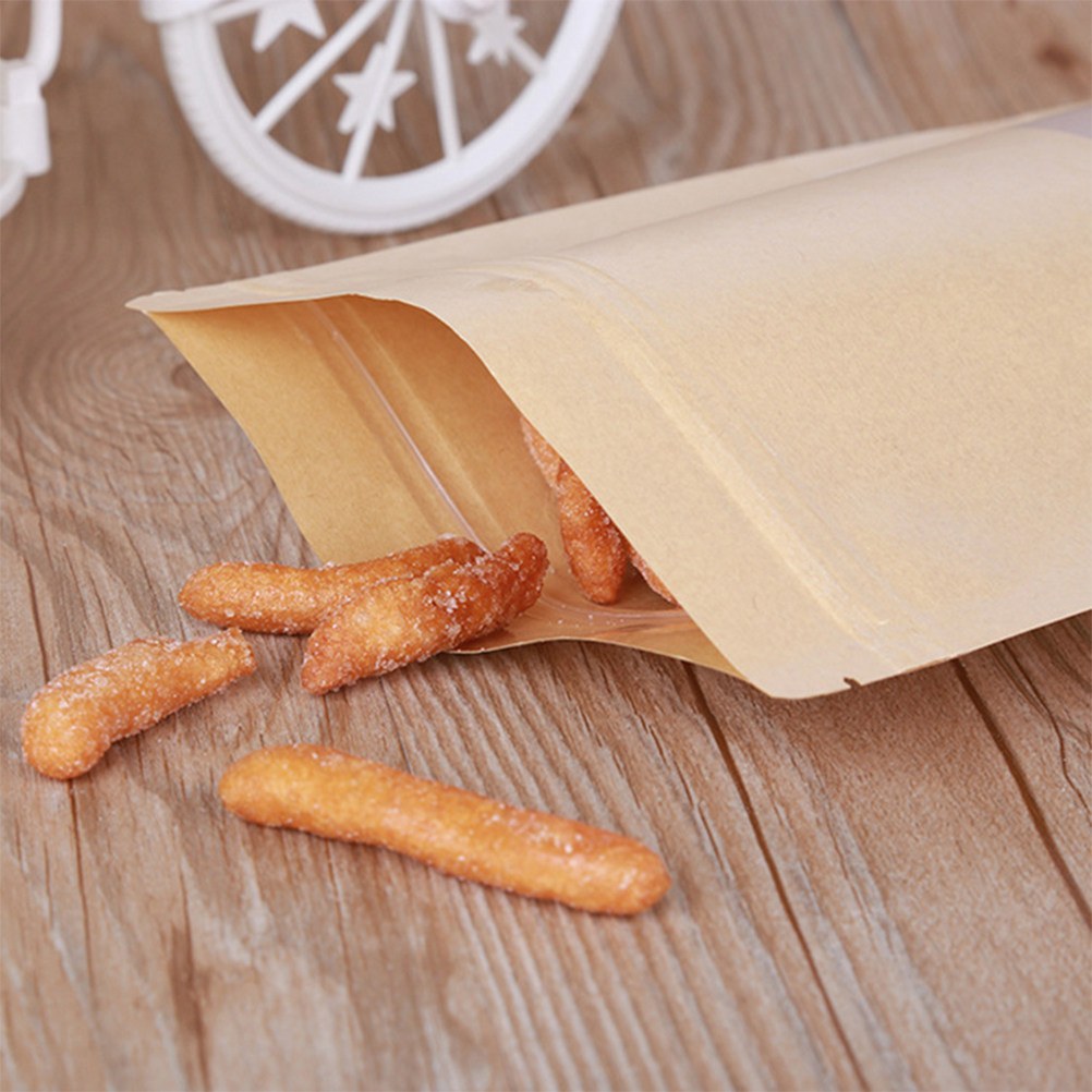 50 stuks kraftpapier met ritss - Food Storage Is recensie en prijs