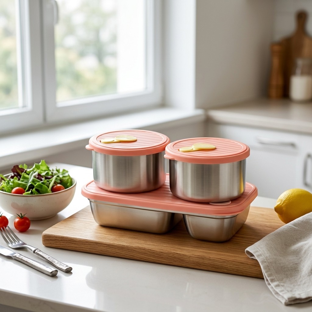 Microgolfbestendige 304 roestv - Food Storage Safety recensie en prijs
