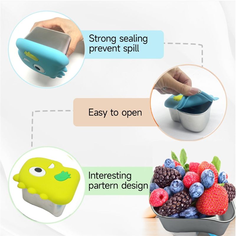 AA94-304 RVS Dinosaurus Snackd - Food Storage Silicone recensie en prijs