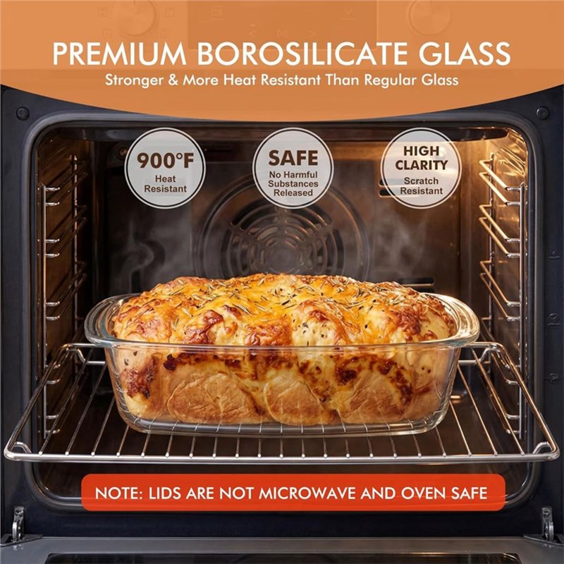 A25F-2-Pack GROTE glazen cakev - Food Storage Containers Glass recensie en prijs