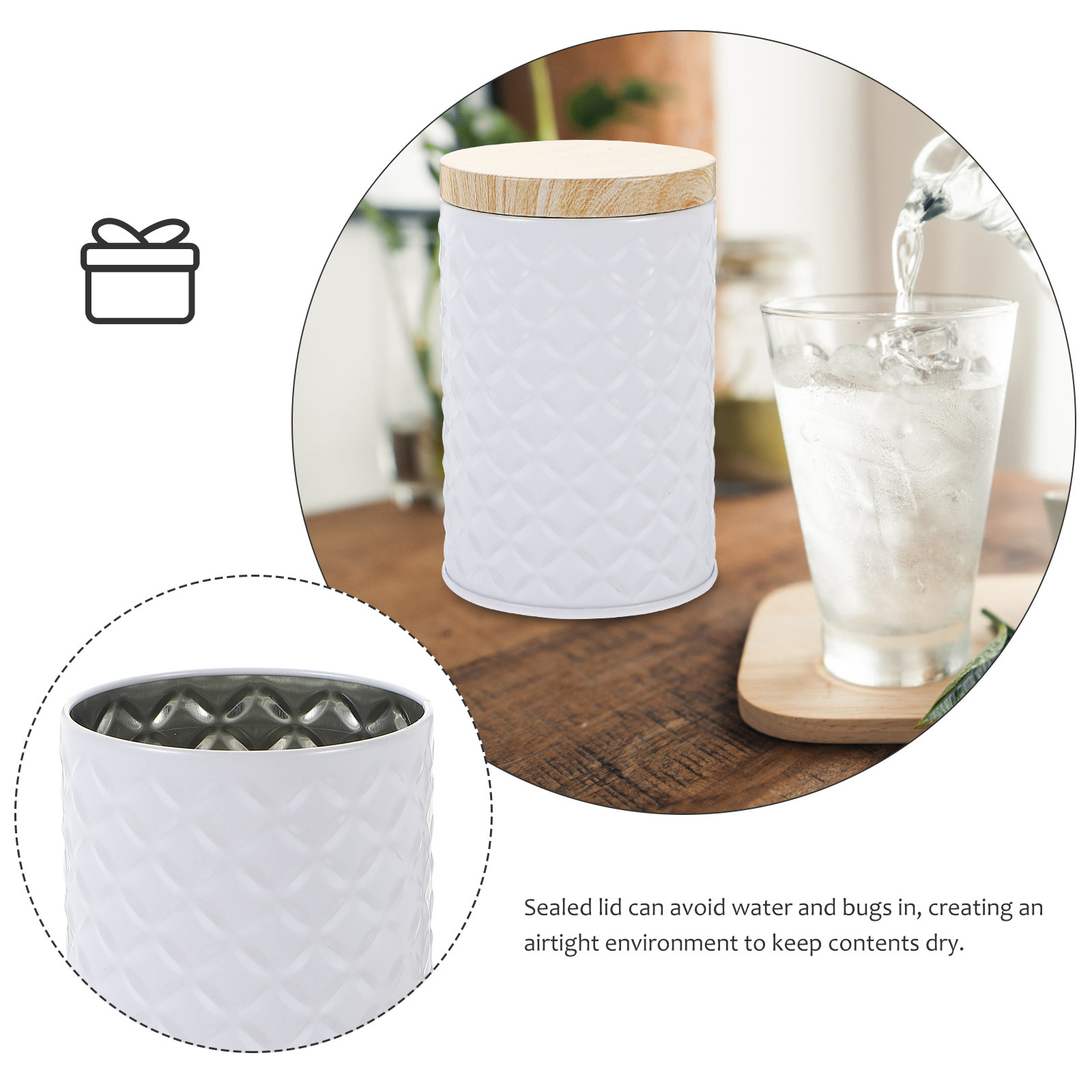 2 stuks voedselveilige blikken - Food Storage With Lids recensie en prijs