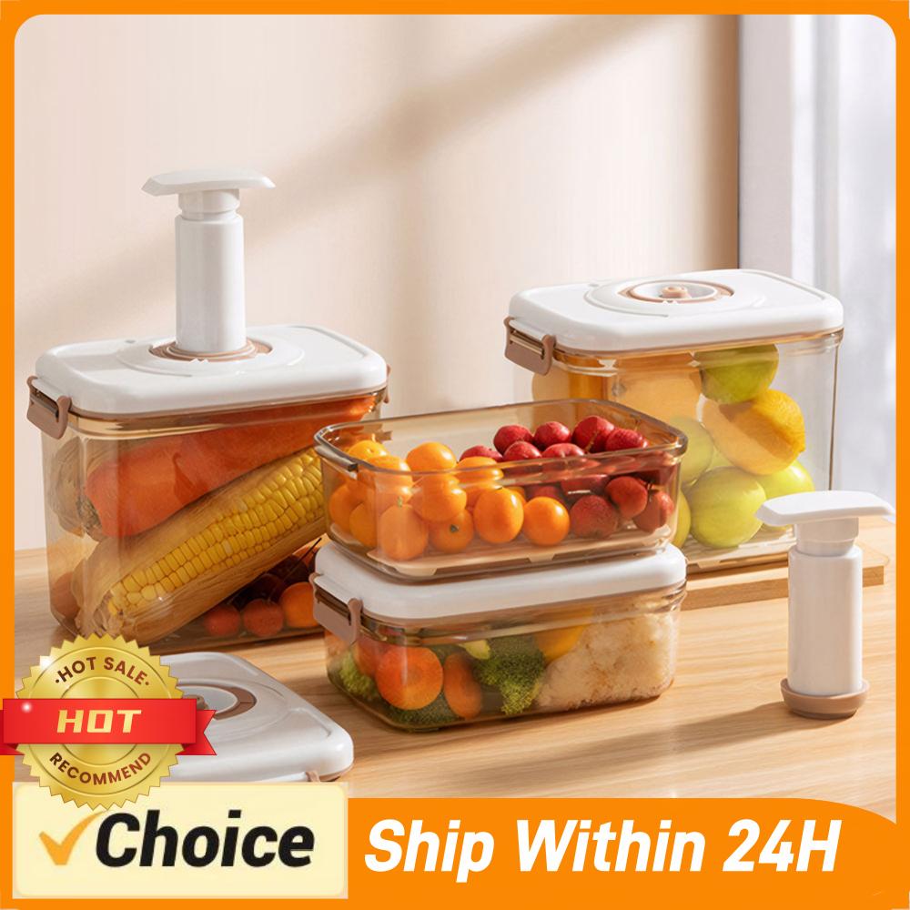 Vacuümvoedselbewaarcontainer m - Food Storage Vacuum Containers recensie en prijs