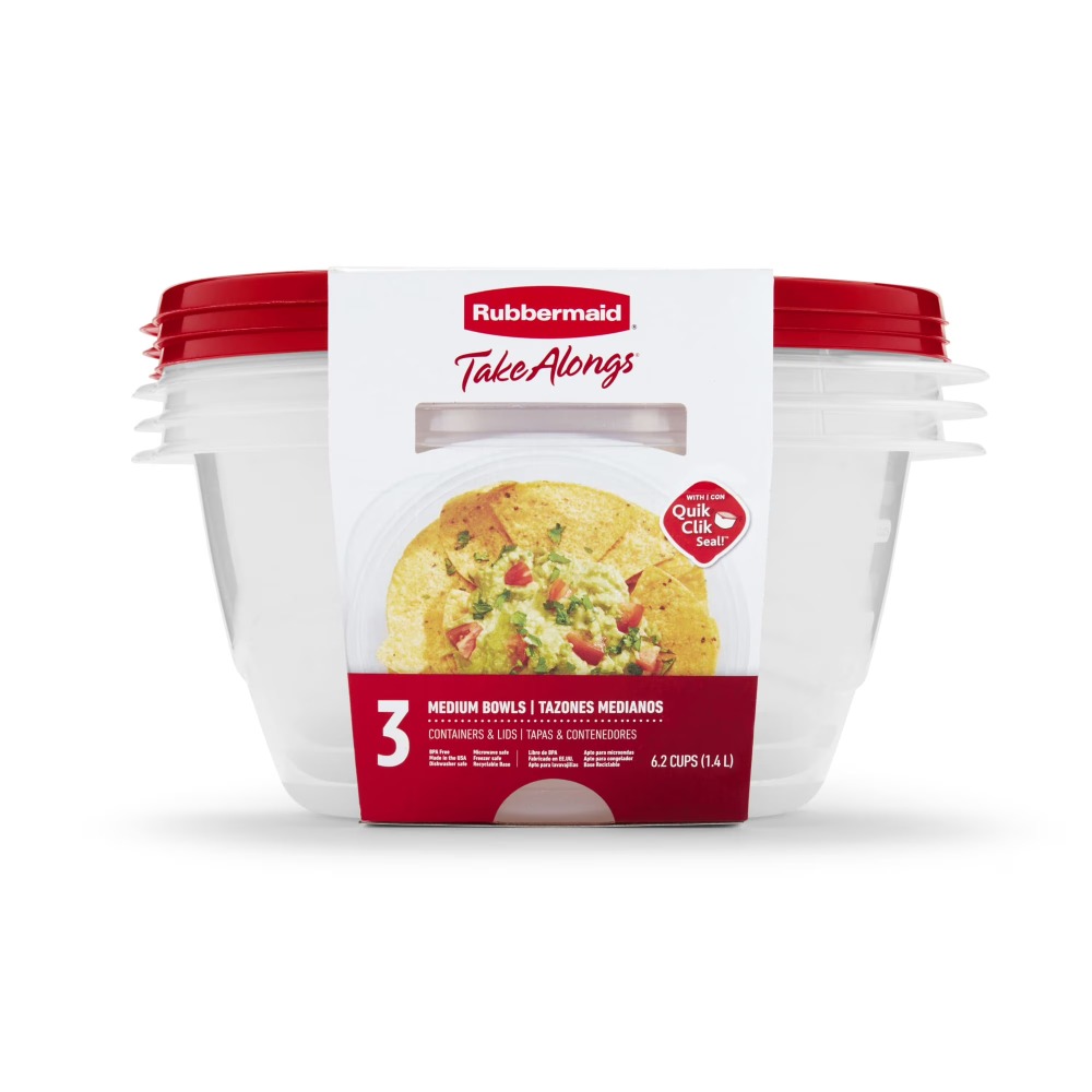 Grote ronde voedselbewaarconta - Food Storage With Lids recensie en prijs