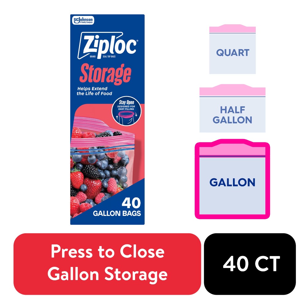 Ziploc-merk voedselbewaarzakke - Food Storage Ziploc recensie en prijs