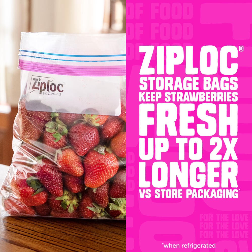 Ziploc-merk voedselbewaarzakke - Food Storage Ziploc recensie en prijs