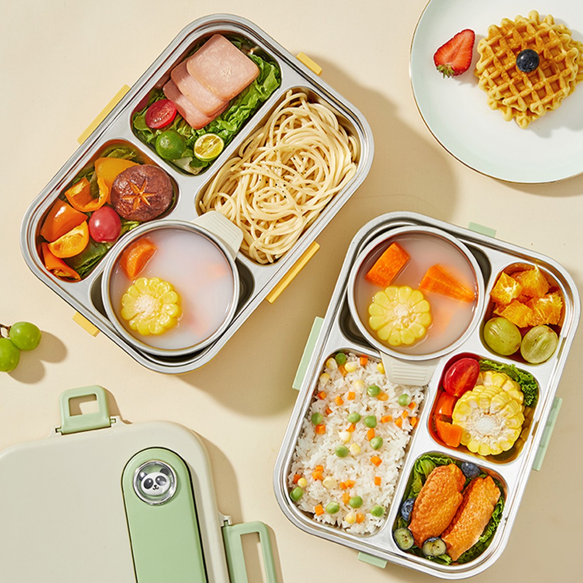 Draagbare, verzegelde 304 roes - Food Storage Safety recensie en prijs