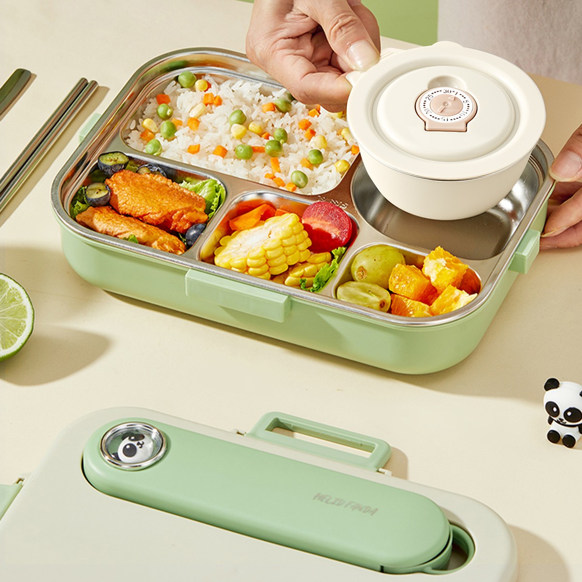 Draagbare, verzegelde 304 roes - Food Storage Safety recensie en prijs