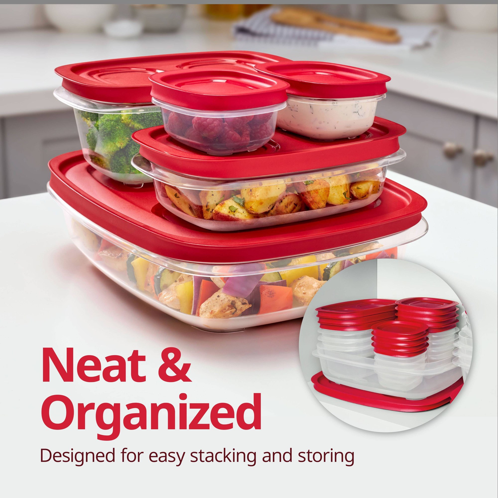 Rechthoekige voedselopslagcont - Food Storage Meal Prep recensie en prijs