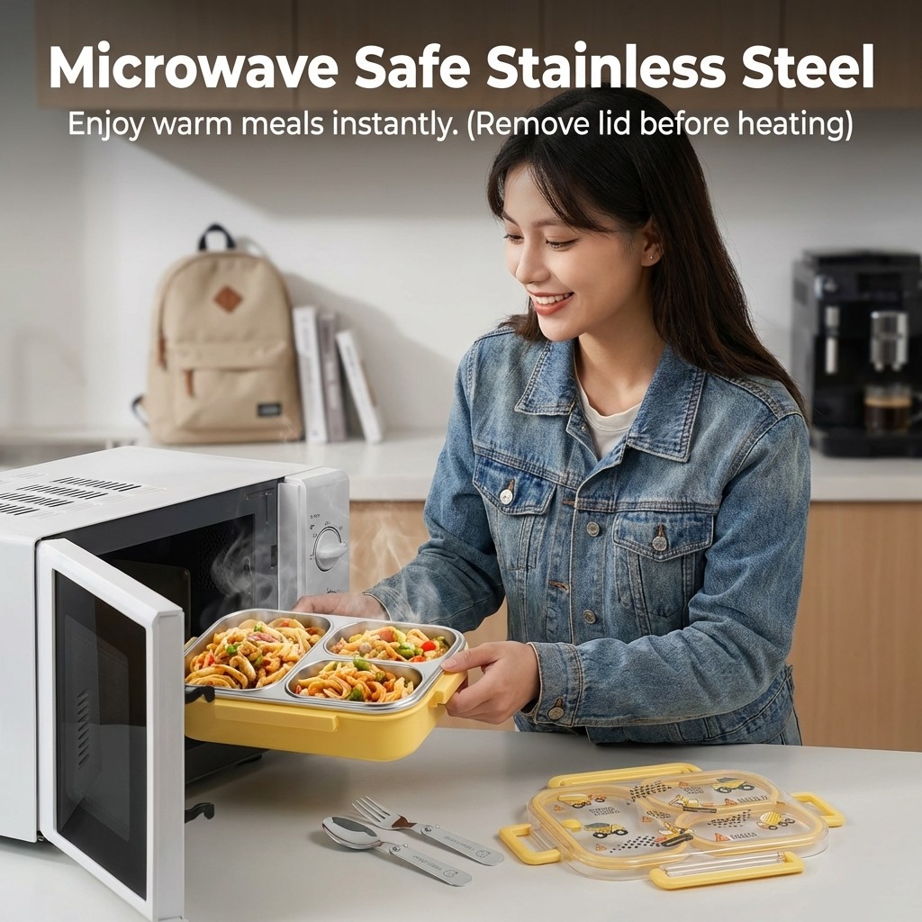 900ML Schattige 304 roestvrijs - Food Storage Safety recensie en prijs
