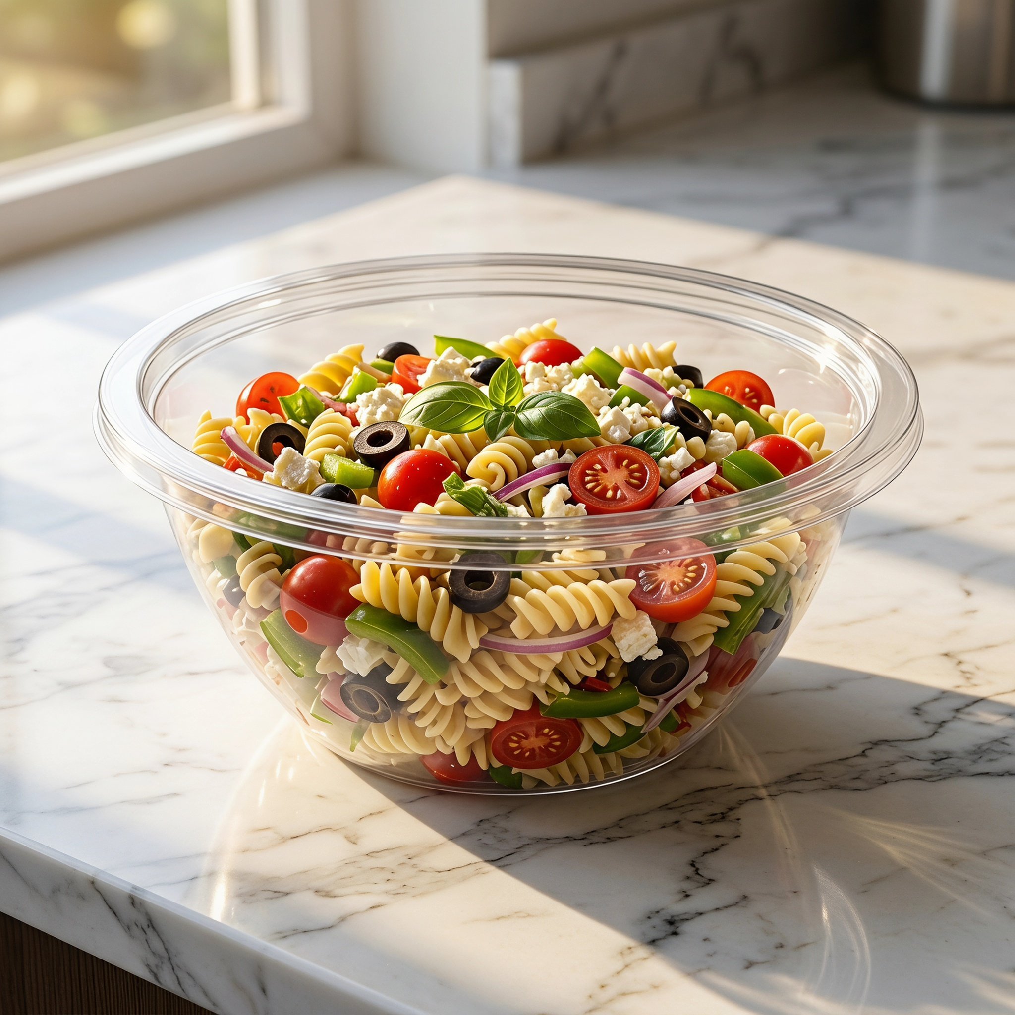 2 sets plastic saladeschalen,  - Food Storage Meal Prep recensie en prijs
