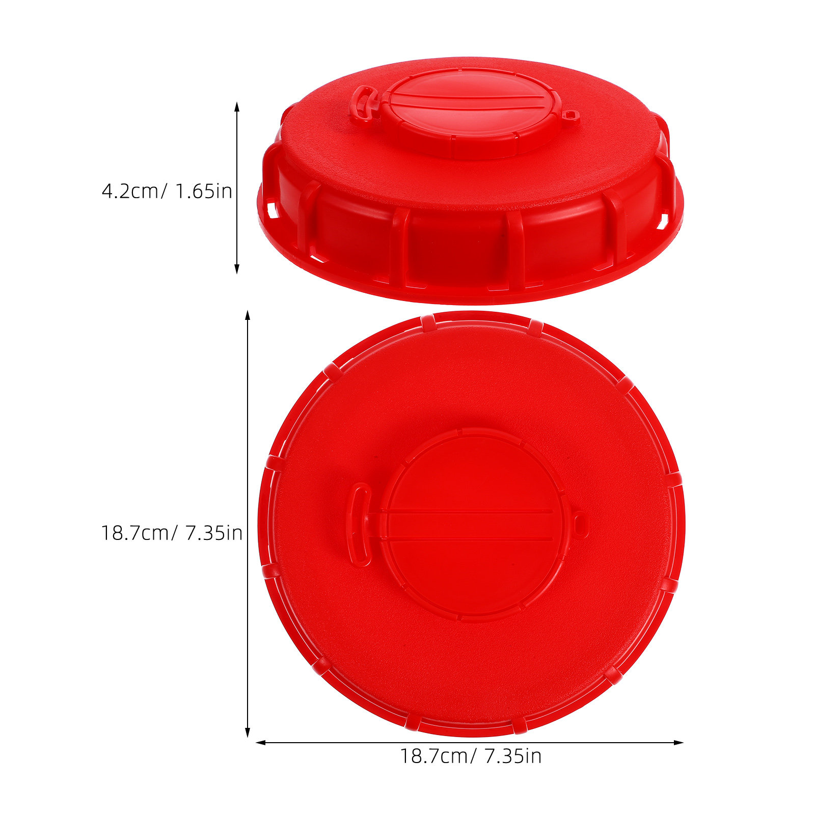 IBC Tote Deksel Rood 16,2cm AB - Food Storage With Lids recensie en prijs