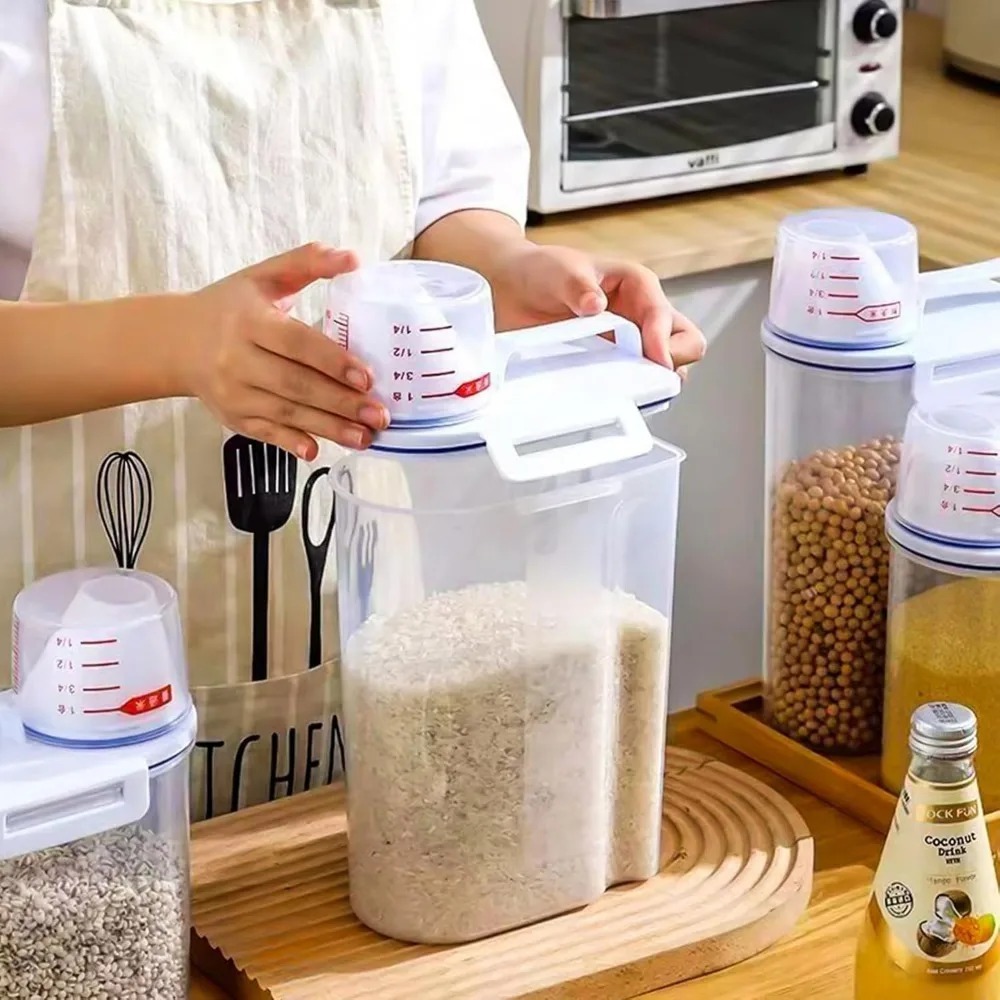 Rijst-opslagcontainer voor dro - Food Storage Ideas recensie en prijs