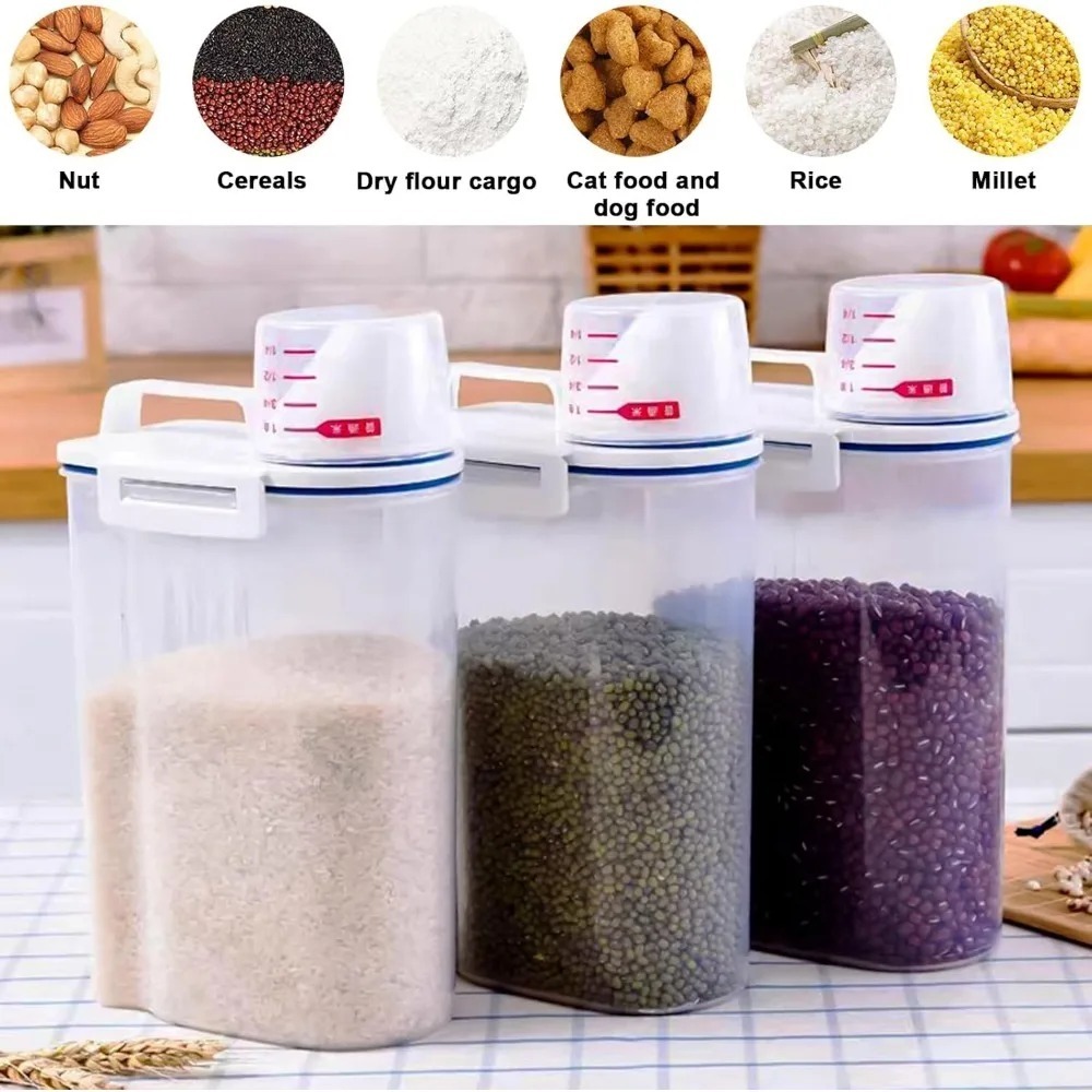Rijst-opslagcontainer voor dro - Food Storage Ideas recensie en prijs