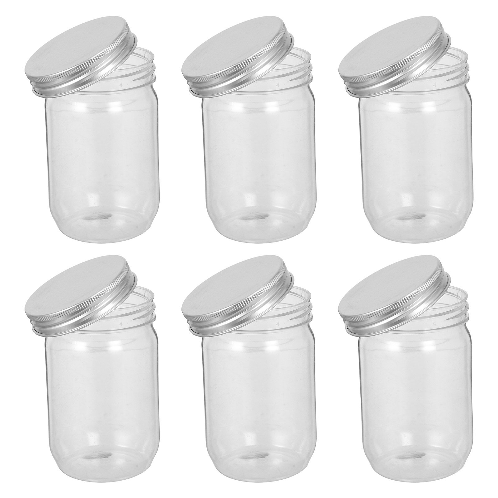 6 stuks doorzichtige plastic m - Food Storage With Lids recensie en prijs