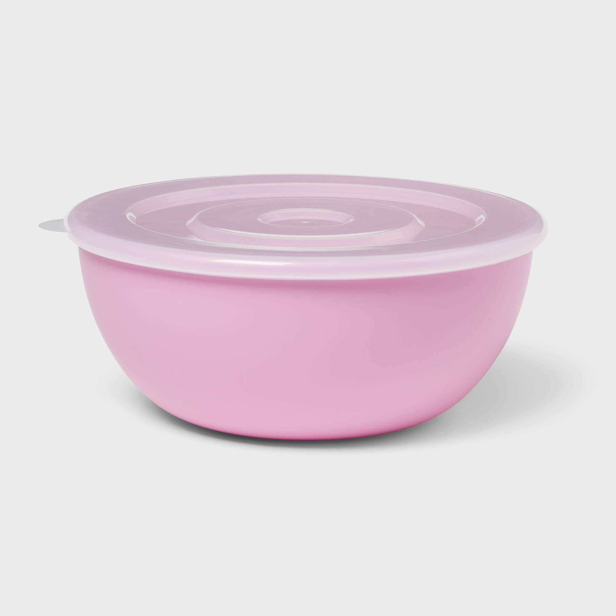 Roze kom met bijpassend deksel - Food Storage Meal Prep recensie en prijs